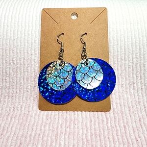 Handmade Faux leather Earrings